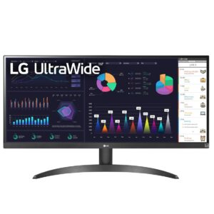 LG UltraWide 29WQ500-B 29-Inch UltraWide Full HD IPS 100Hz 1ms MBR HDR 10 AMD FreeSync 3-Side Virtually Borderless Design Monitor