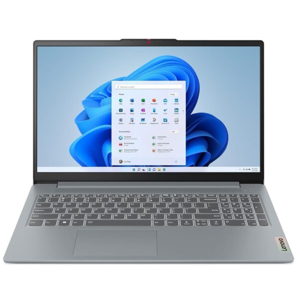 Lenovo IdeaPad Slim 3i 83ER00KSIN Intel Core i5-12450H 12th Gen 15.6 Inch FHD IPS Anti-Glare Non-Touch 300 nits, 60Hz Narrow Bezel Arctic Grey Laptop ( 16GB LPDDR5 RAM, 512 GB SSD, Windows 11, MS Office-24 )