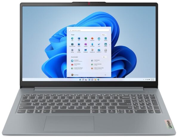Lenovo IdeaPad Slim 3i 83ER00KSIN Intel Core i5-12450H 12th Gen 15.6 Inch FHD IPS Anti-Glare Non-Touch 300 nits, 60Hz Narrow Bezel Arctic Grey Laptop ( 16GB LPDDR5 RAM, 512 GB SSD, Windows 11, MS Office-24 ) - Image 2