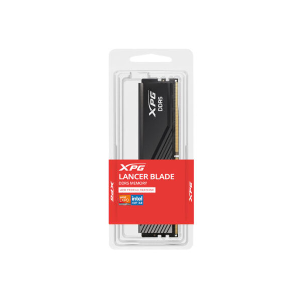 Adata XPG Lancer Blade 16GB (16GBX1) DDR5 6000MHz CL36 Black Desktop Ram ( AX5U6000C3616G-SLABBK ) - Image 2
