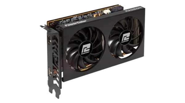 Powercolor Fighter AMD Radeon RX 6500 XT 8GB GDDR6 64-bit Graphics Card ( AXRX 6500XT 8GBD6-DH/OC ) - Image 3
