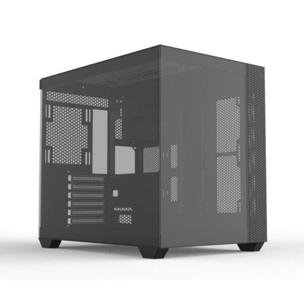 Cooler Master CD600 Mid Tower ATX Tempered Glass Black PC Cabinet With Pre-installed ARGB Fan ( CD600-KHNN-S00 )