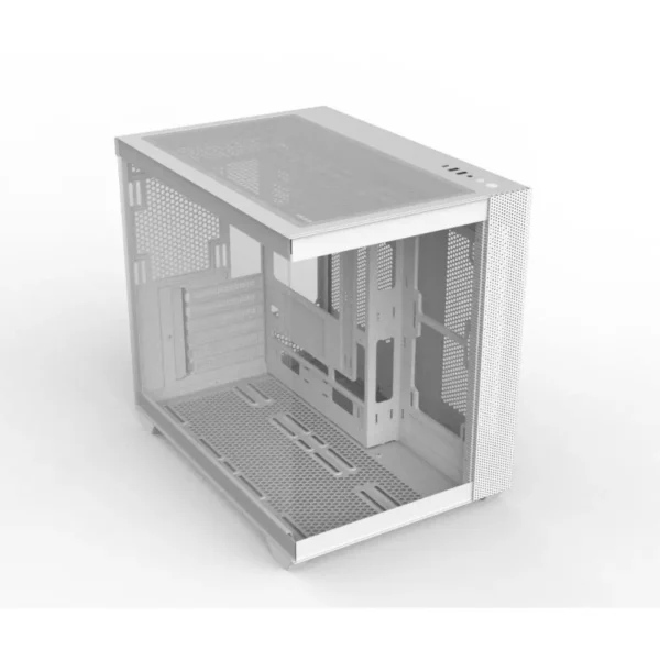 Cooler Master CD600 White Mid Tower ATX Tempered Glass PC Cabinet With Pre-installed CF120 ARGB Fan ( CD600-WHNN-S00 ) - Image 4