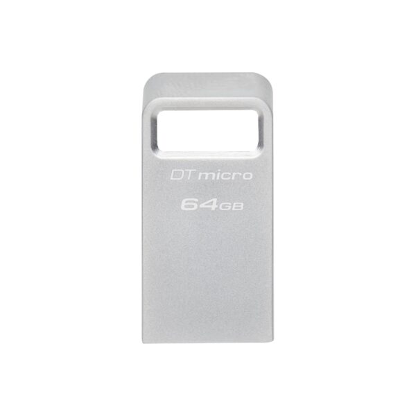 Kingston DataTraveler Micro 64GB USB 3.2 Gen 1 Ultra-small Capless Design Metal Casing Pen Drive ( DTMC3G2/64GB )