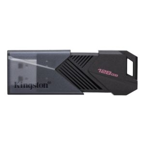 Kingston DataTraveler Exodia Onyx 128GB USB 3.2 Gen 1 Pen Drive With Sleek Moving Cap ( DTXON/128GB )