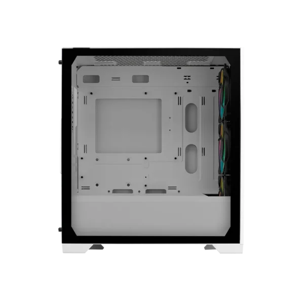Cooler Master Elite 301 White Mini Tower Micro ATX Tempered Glass PC Cabinet With Pre-installed 3x 120mm CF120 ARGB Fans ( E301-WGNN-S00 ) - Image 5