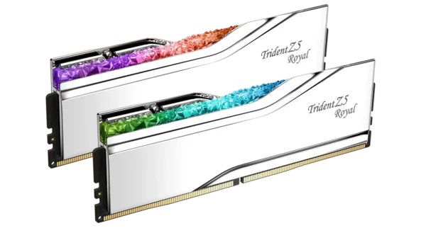 G.Skill Trident Z5 Royal 32GB (2x16GB) DDR5 7200MHz CL34 Customizable RGB lighting Desktop RAM With Aluminum Heatspreaders ( F5-7200J3445G16GX2-TR5S ) - Image 4