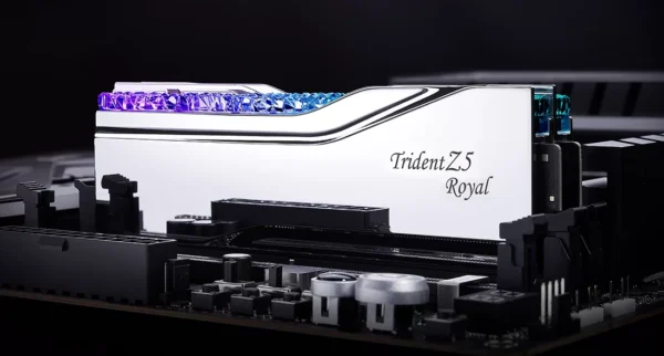 G.Skill Trident Z5 Royal 32GB (2x16GB) DDR5 7200MHz CL34 Customizable RGB lighting Desktop RAM With Aluminum Heatspreaders ( F5-7200J3445G16GX2-TR5S ) - Image 6