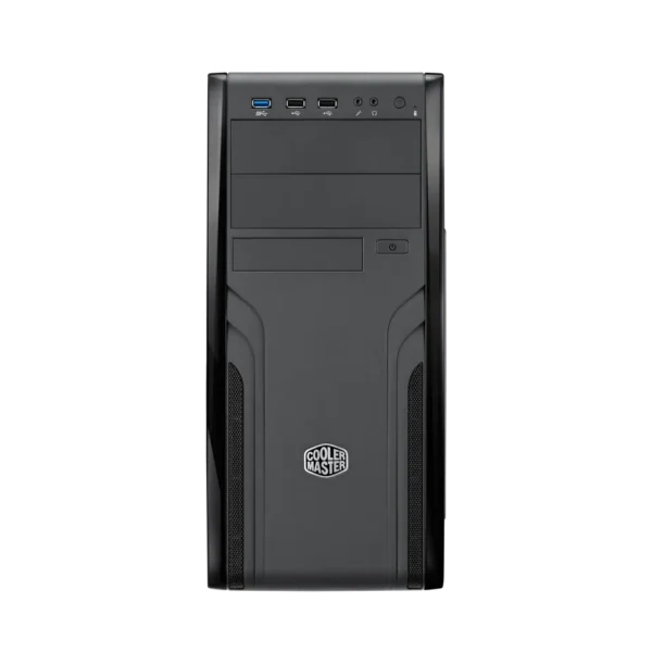 Cooler Master CM Force 500 Mid Tower ATX Black PC Cabinet With Pre-installed 120mm black fan ( FOR-500-KKN1 ) - Image 3