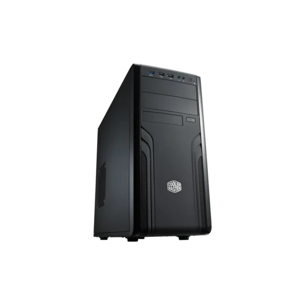 Cooler Master CM Force 500 Mid Tower ATX Black PC Cabinet With Pre-installed 120mm black fan ( FOR-500-KKN1 )