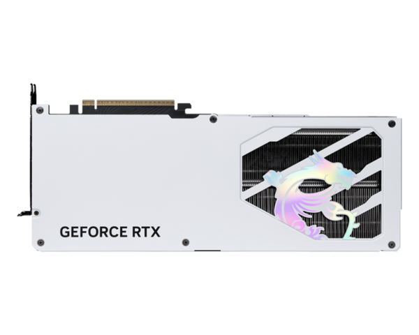 MSI GeForce RTX 5070 12G GAMING TRIO OC WHITE 12GB GDDR7 192-bit Gaming Graphics Card With Triple Fans ( G5070-12GTCW ) - Image 4