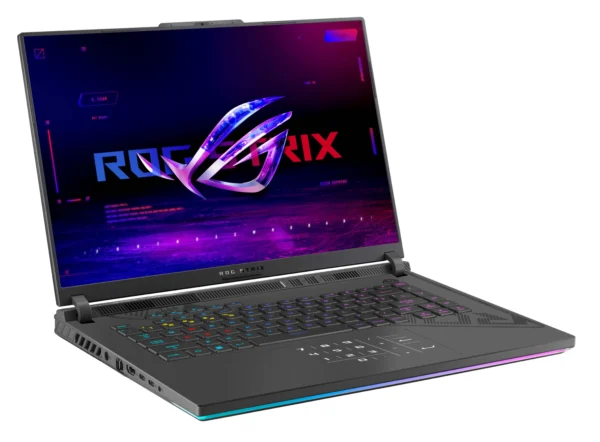 ASUS ROG Strix G16 G614JIR-N4062WS Intel Core i9 14900HX 14th Gen 16 Inch QHD+ 240Hz Eclipse Gray Gaming Laptop ( 16GB DDR5 RAM, 1TB SSD, RTX 4070 8GB GDDR6 Laptop GPU, Windows 11, MS Office-21 ) - Image 3