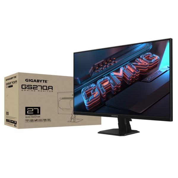 Gigabyte GS27QA 27 Inch SS IPS QHD Flat 180Hz 1ms (MPRT) Non-glare HDR Ready Amd Freesync Gaming Monitor - Image 9