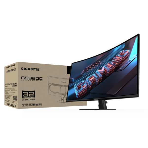 Gigabyte GS32QC 31.5 Inch Curved VA Panel QHD 170Hz 1ms (MPRT) Non-glare HDR Ready Amd Freesync Premium Gaming Monitor - Image 10