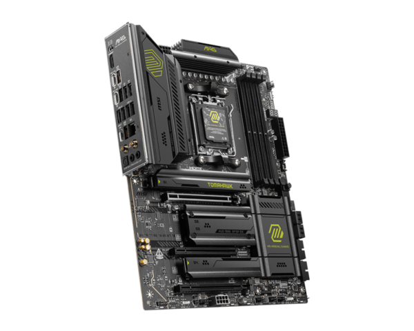 MSI MAG X870E TOMAHAWK WIFI ATX Motherboard ( AMD Socket AM5, Supports AMD Ryzen 9000, 8000, 7000 Series Desktop Cpu, 4x DDR5 RAM Slots, Max 256GB RAM ) - Image 4