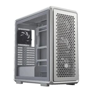 Cooler Master MasterFrame 600 E-ATX Mid Tower Tempered Glass Side Sanel Black PC Case With Pre Installed Fans ( MF600-SGNN-S00 )