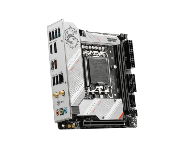 MSI MPG B760I EDGE WIFI Mini-ITX Motherboard ( Intel Socket LGA 1700, Support Intel Core 14th, 13th, 12th Gen Cpu, Intel Pentium Gold and Celeron Cpu, 2x DDR5 RAM Slots, Max 128GB RAM ) - Image 4