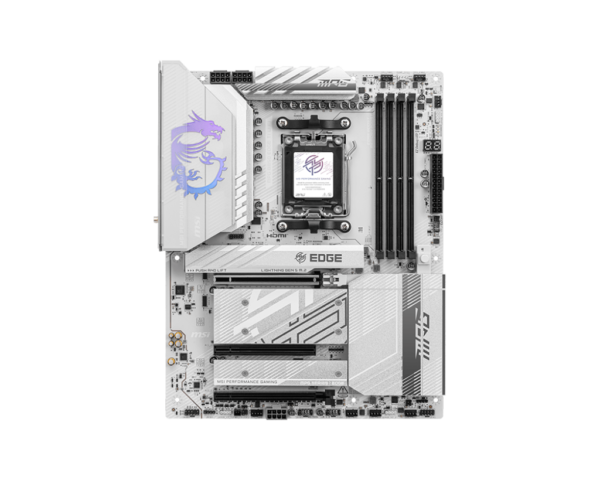 MSI MPG B850 EDGE TI WIFI ATX Motherboard ( AMD Socket AM5, Supports AMD Ryzen 9000, 8000, 7000 Series Desktop Cpu, 4x DDR5 RAM Slots, Max 256GB RAM ) - Image 2