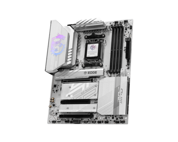 MSI MPG B850 EDGE TI WIFI ATX Motherboard ( AMD Socket AM5, Supports AMD Ryzen 9000, 8000, 7000 Series Desktop Cpu, 4x DDR5 RAM Slots, Max 256GB RAM ) - Image 3