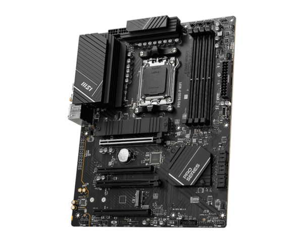 MSI PRO B650-P WIFI ATX Motherboard ( AMD Socket AM5, Supports AMD Ryzen 9000, 8000, 7000 Series Desktop Cpu, 4x DDR5 RAM Slots, Max 256GB RAM ) - Image 3
