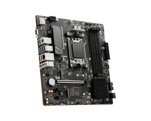MSI PRO B650M-P mATX Motherboard ( AMD Socket AM5, Supports AMD Ryzen 9000, 8000, 7000 Series CPU, 4x DDR5 RAM Slots Max 256GB RAM ) - Image 2