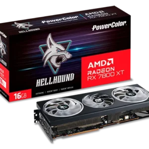 Powercolor Hellhound AMD Radeon RX 7800 XT 16GB GDDR6 256-bit Graphics Card ( RX7800XT 16G-L/OC )