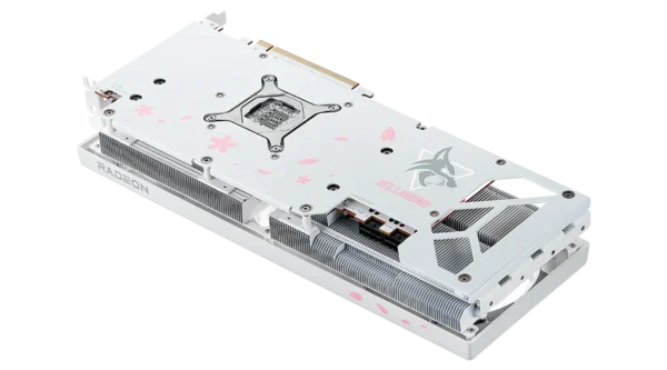 Powercolor Hellhound Sakura AMD Radeon RX 7800 XT 16GB GDDR6 256-bit Limited Edition Graphics Card ( RX7800XT 16G-L/OC/SAKURA LIMITED ) - Image 7