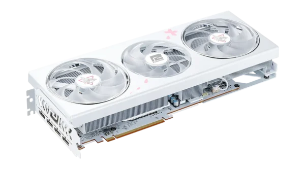 Powercolor Hellhound Sakura AMD Radeon RX 7800 XT 16GB GDDR6 256-bit Limited Edition Graphics Card ( RX7800XT 16G-L/OC/SAKURA LIMITED ) - Image 6