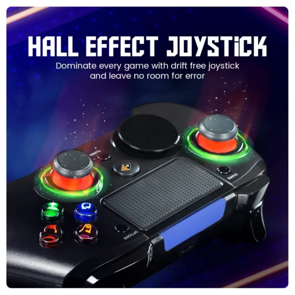 Cosmic Byte Stratos Xenon Wireless All in One Gamepad For PS4, iOS, PC And Android, Magnetic Triggers, Macro Buttons Upgraded With Hall Effect Joystick ( TCBP03287 ) - Image 2