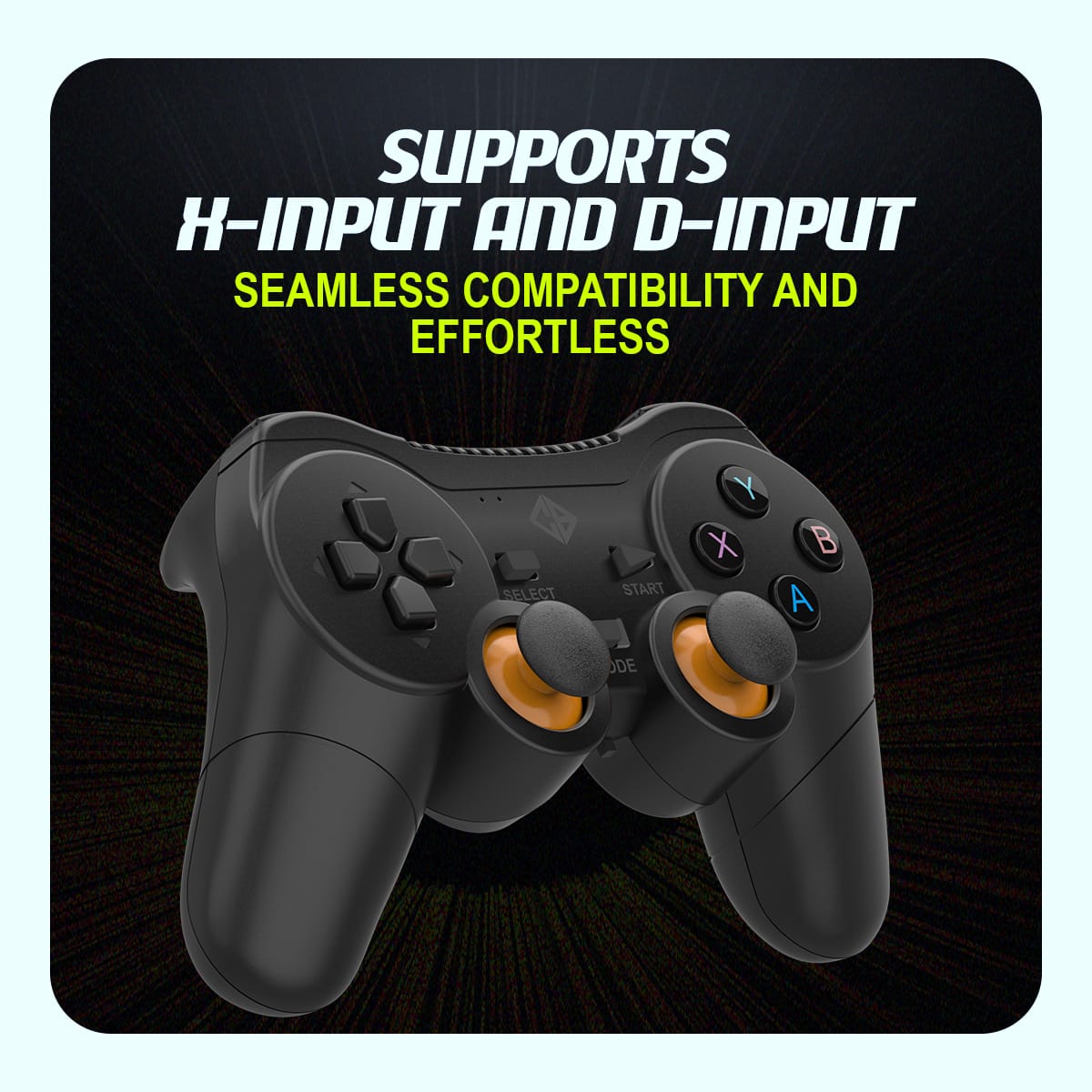 Cosmic Byte Nexus Wireless Black Gamepad Controller For PC With AAA Removable Battery ( TCBP03527 ) - Image 4
