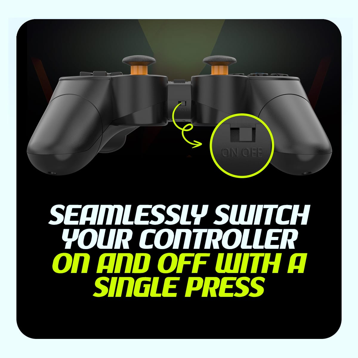 Cosmic Byte Nexus Wireless Black Gamepad Controller For PC With AAA Removable Battery ( TCBP03527 ) - Image 9