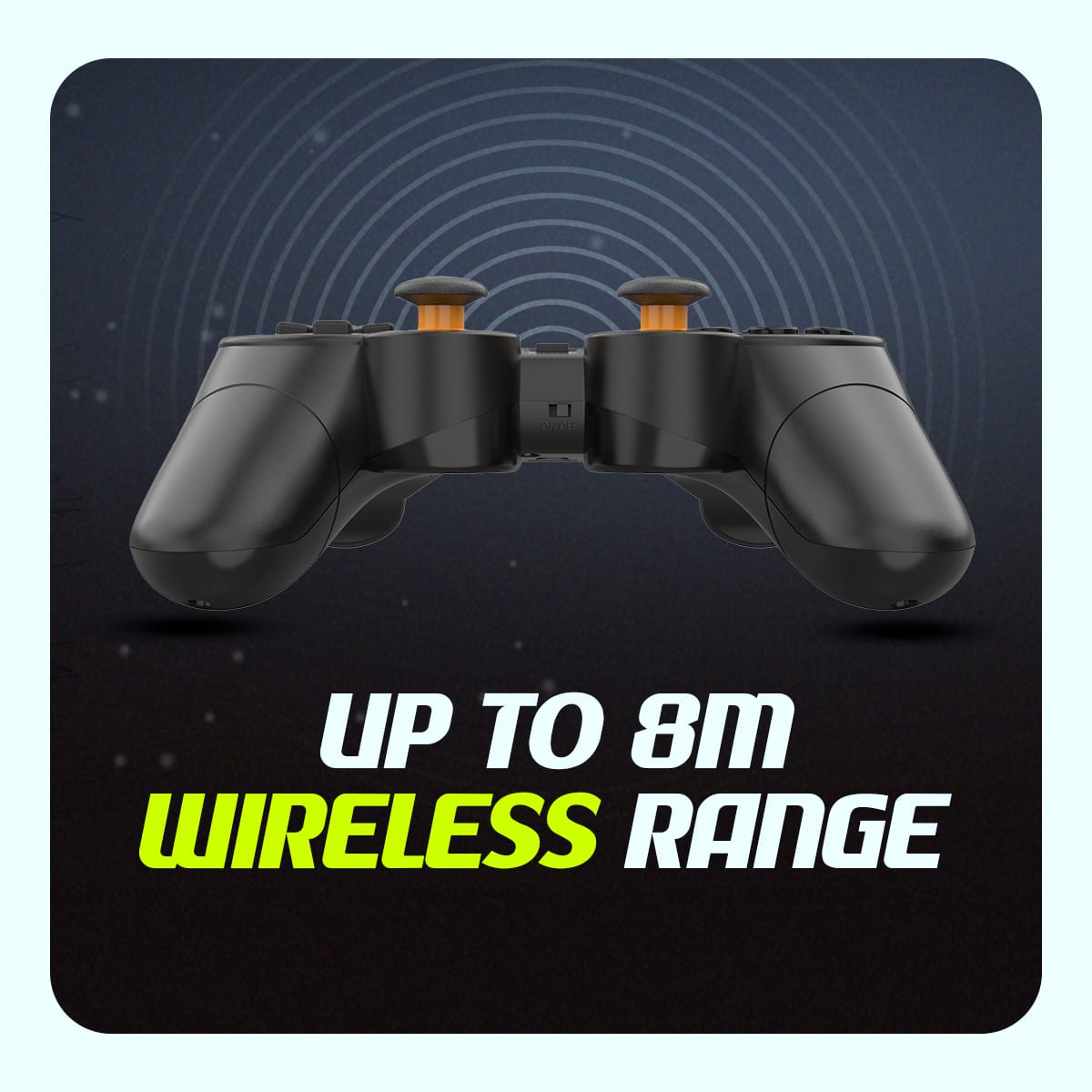 Cosmic Byte Nexus Wireless Black Gamepad Controller For PC With AAA Removable Battery ( TCBP03527 ) - Image 2