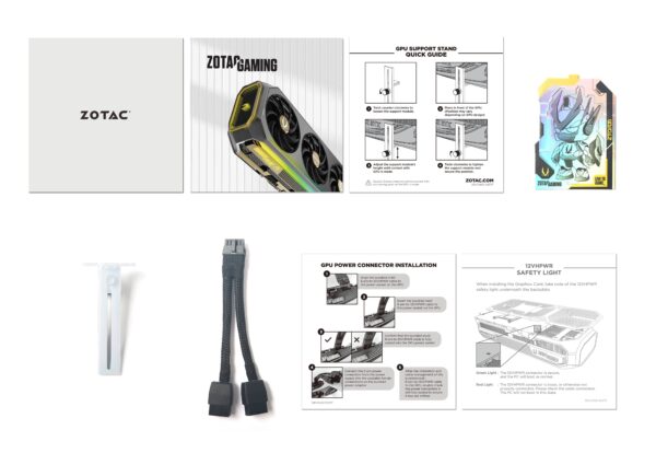 ZOTAC GAMING GeForce RTX 5070 AMP White Edition 12GB GDDR7 192-bit Gaming Graphics Card With Triple Fans ( ZT-B50700FQ-10P ) - Image 3