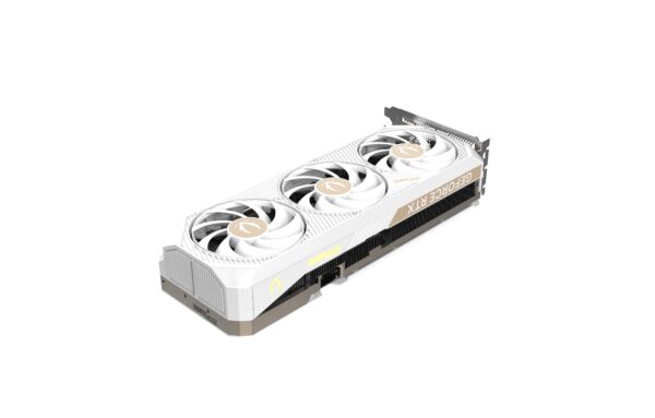 ZOTAC GAMING GeForce RTX 5070 Ti SOLID CORE OC White Edition 16GB GDDR7 256-bit Gaming Graphics Card With Triple Fans ( ZT-B50710Q2-10P ) - Image 4