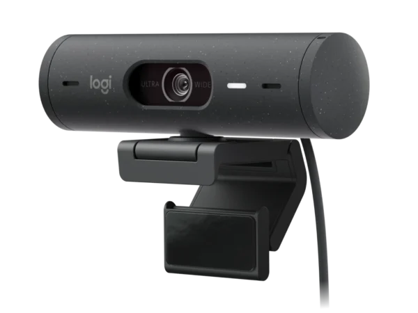 Logitech BRIO 505 4MP 1080p Full HD 4x digital zoom Auto Light Correction Noise Cancelling Microphone, Wide Angle Lens USB-C plug-and-play Graphite Business Webcam (  960-001461 ) - Image 2