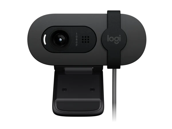 Logitech Brio 105 2MP 1080p/30fps USB-A plug-and-play Omnidirectional Microphone Graphite Business Webcam ( 960-001590 ) - Image 3