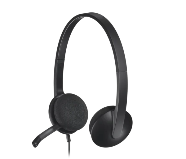 Logitech H340 USB Black Computer Headset ( 981-000477 ) - Image 5