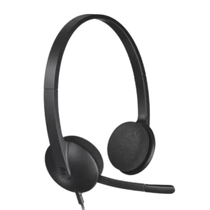 Logitech H340 USB Black Computer Headset ( 981-000477 )