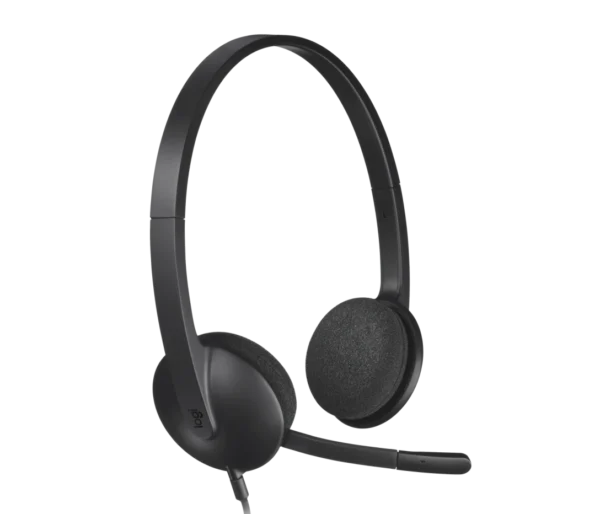 Logitech H340 USB Black Computer Headset ( 981-000477 )
