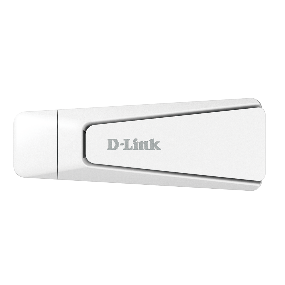 D-Link AX18U AX1800 Wi-Fi 6 Wireless Dual Band White USB Adapter