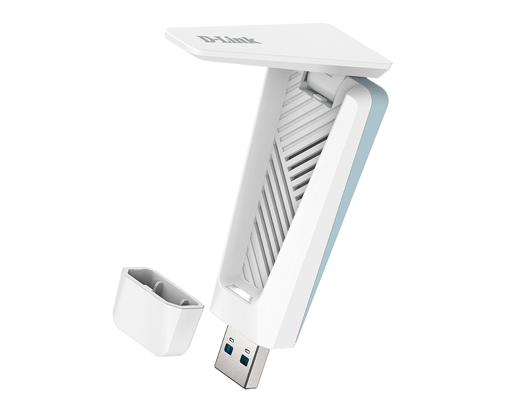D-Link AX18U AX1800 Wi-Fi 6 Wireless Dual Band White USB Adapter - Image 2