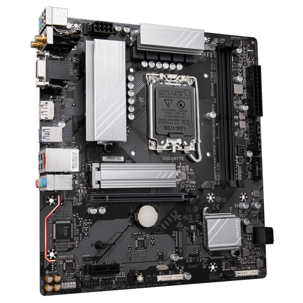 Gigabyte B760M G AX (rev. 1.0) Micro ATX Motherboard ( Intel Socket LGA1700, Supports 14th, 13th, and 12th Gen Intel Core, Pentium Gold and Celeron Cpu, 2 x DDR5 RAM Slots, Max 128GB RAM Support ) - Image 3