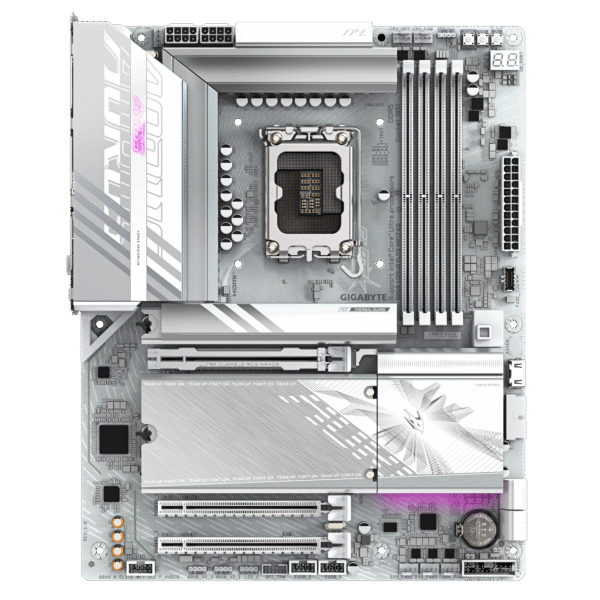 Gigabyte B860 AORUS ELITE WIFI7 ICE ATX Motherboard ( Intel Socket LGA1851, Supports Intel Core Ultra Cpu, 4 x DDR5 RAM Slots, Max 256GB RAM Support ) - Image 4