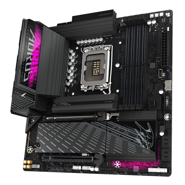Gigabyte B860M AORUS PRO WIFI7 Micro ATX Motherboard ( Intel Socket LGA1851, Support Intel Core Ultra Cpu, 4 x DDR5 RAM Slots, Max 256GB RAM Support ) - Image 3