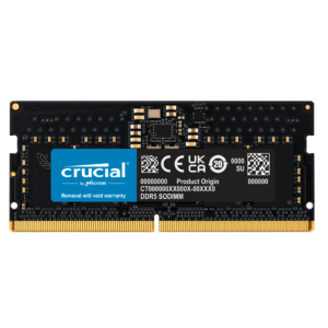 Crucial 8GB ( 8GBx1 ) DDR5 5600MHz CL46 SODIMM Laptop RAM ( CT8G56C46S5 )