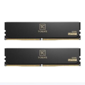 TeamGroup T-Create Expert 32GB (16GB x 2) DDR5 6000MHz CL38 Black Desktop Ram ( CTCED532G6000HC38GDC01 )