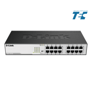 D-Link DGS-1016D 16-Port Gigabit Unmanaged Black Desktop Switch