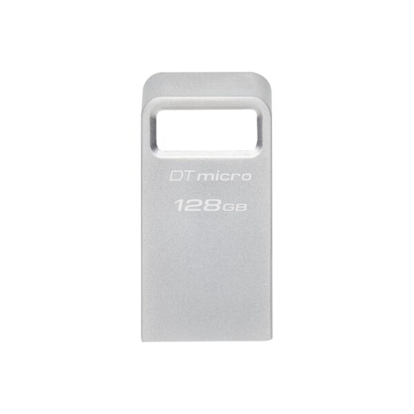 Kingston DataTraveler Micro 128GB USB 3.2 Gen 1 Ultra-small Capless Design Metal Casing Pen Drive ( DTMC3G2/128GB )
