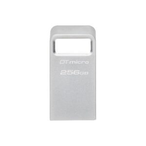 Kingston DataTraveler Micro 256GB USB 3.2 Gen 1 Ultra-small Capless Design Metal Casing Pen Drive ( DTMC3G2/256GB )