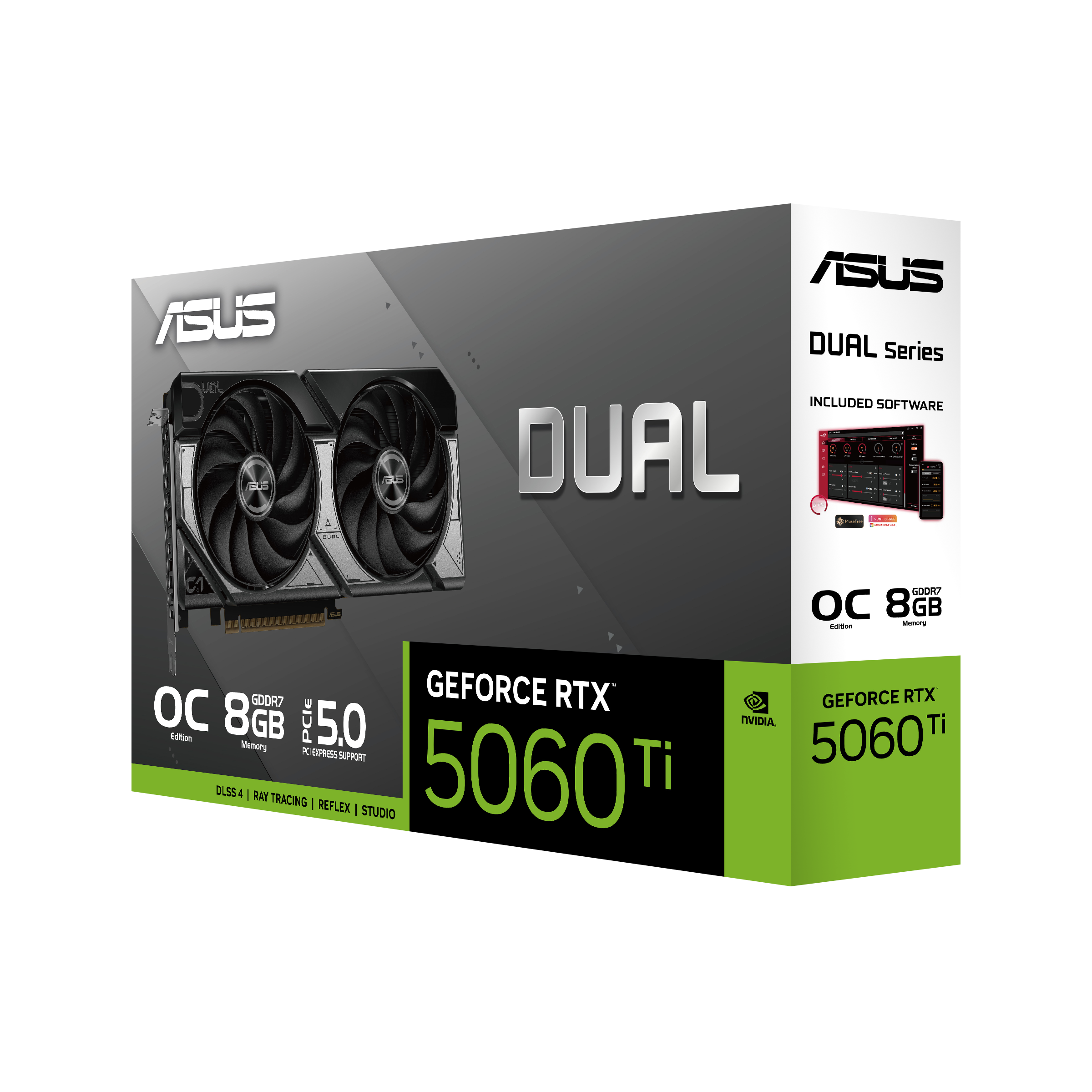 ASUS Dual GeForce RTX 5060 Ti 8GB GDDR7 OC Edition 128-bit Gaming Graphics Card With Dual Fans ( DUAL-RTX5060TI-O8G ) - Image 9